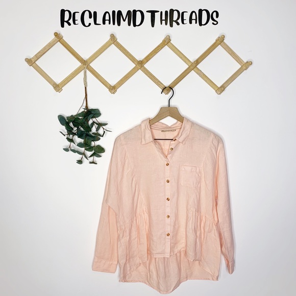 Anthro Holding Horses McKenzie button down top - Picture 2 of 8